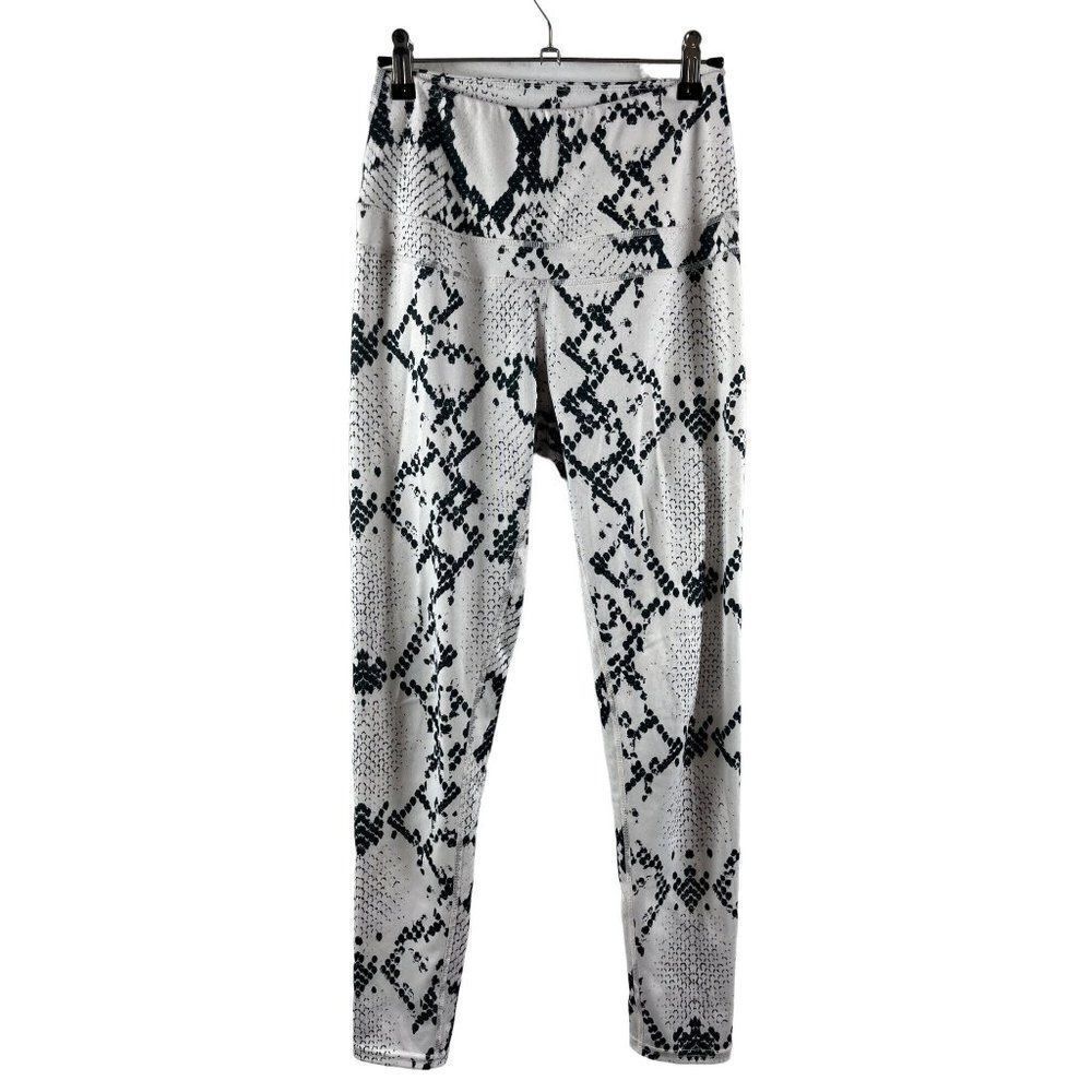 Savvi Fit Khali Python Snake Print 7/8 Leggings H… - image 2